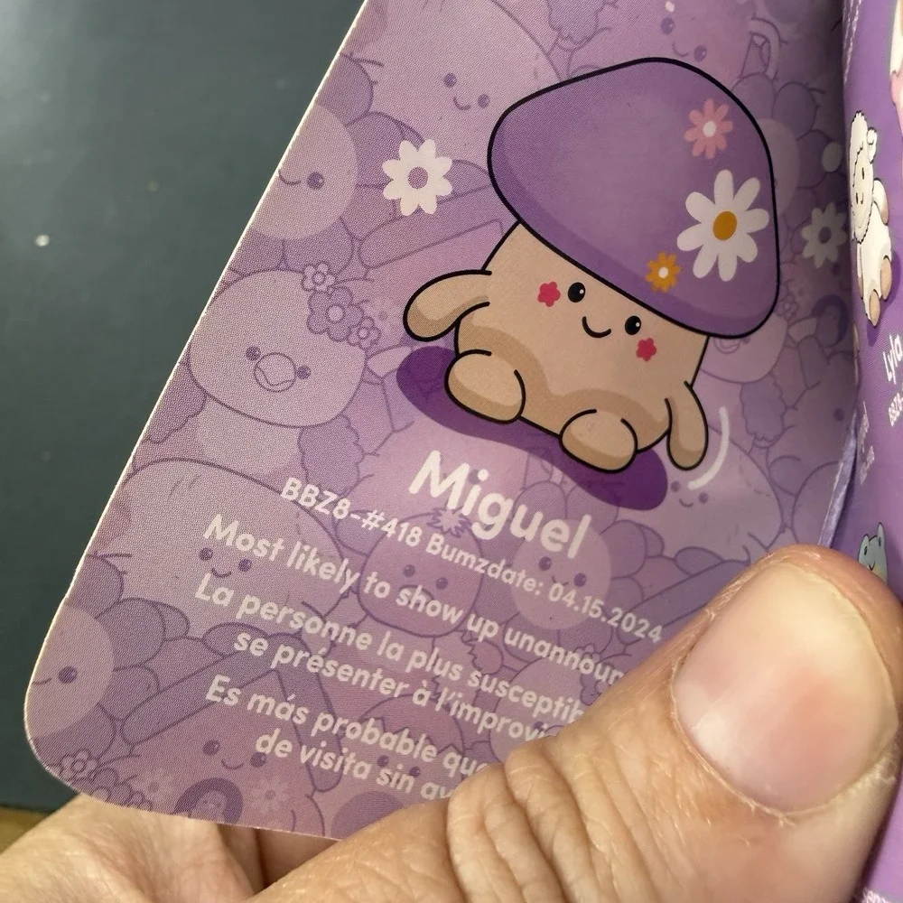 NWT 2024 RUSS BumBumz Bum Bumz SpringBumz MIGUEL The Mushroom 7.5